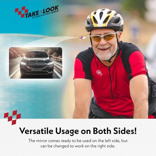 Vista 7 de Bike Peddler "Take A Look" espejo ocular de ciclismo