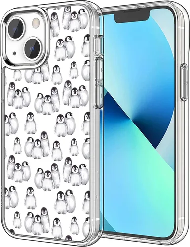 Vista 6 de Funda compatible con iPhone 11, funda estética colorida de acuarela floral para iPhone, a prueba de golpes, funda protectora de TPU suave