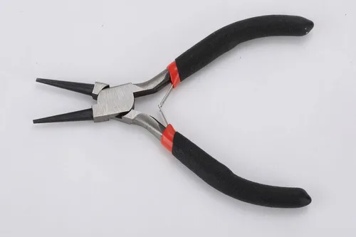 Vista 5 de FLZOSPER Mini alicates de nariz doblados, 4.5 pulgadas CR-V Multifunción Alicates de corte a ras de alambre de precisión Stripper Herramienta