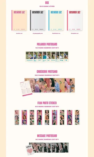 Vista 6 de TWICE - ENTRE 1 y 2 11º mini álbum (versión PATHFINDER)+1ea TWICE Store Gift Card K-POP sellada