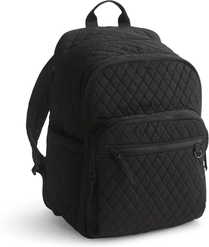 Vista 7 de Vera Bradley Mochila Bancroft XL de algodón prémium para mujer, Tamaño único