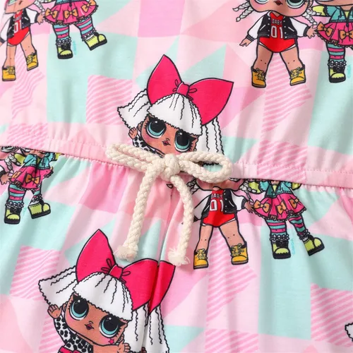 Vista 4 de L.O.L. Surprise! Mono sin mangas de una pieza para niña con estampado de muñeca de personaje