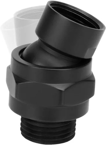 Vista 10 de NearMoon Adaptador de bola giratoria para cabezal de ducha, conector de ducha de latón macizo, junta esférica, componente de extensión universal