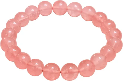 Vista 810 de Amazing Gemstone Crystal Bracelet for Women Men's Gifts - Protection Healing Crystal Bracelet - 8mm Gemstone Beaded Stretchable Bracelet Pulseras