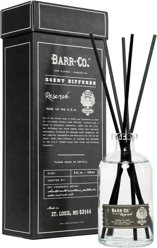 Vista 8 de Barr-Co. Kit difusor de varillas de abeto y pomelo, 8 onzas líquidas Aroma brillante de pomelo y bálsamo refrescante, difusor de varillas