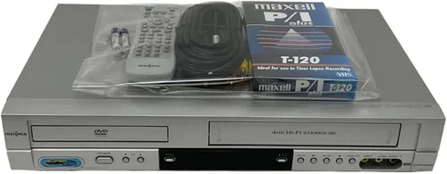 Vista 8 de Insignia IS-DVD040924 reproductor de DVD/VCR Combo DVD Video Cassette Recorder 4 Head Hi Fi Stereo