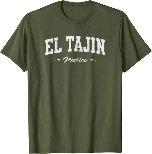Vista 53 de Camiseta de recuerdo deportivo El Tajin Mexico, Negro