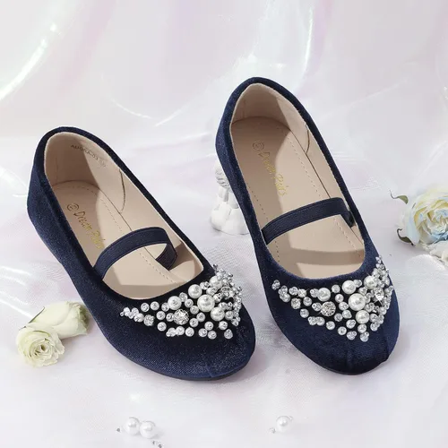Vista 3 de DREAM PAIRS Mary Jane - Zapatos planos de vestir para niñas