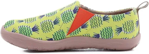 Vista 4 de UIN Hawaii Slip On Summer Spring Travel Canvas Zapatillas de deporte de moda para mujer