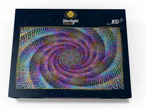 Vista 4 de MyPuzzle - Rompecabezas de 100 piezas sin solución, fabricado en Estados Unidos