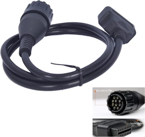 Vista 2 de Adaptador de cable de diagnóstico del motor 10pin OBD AntiBreak usado para las motocicletas