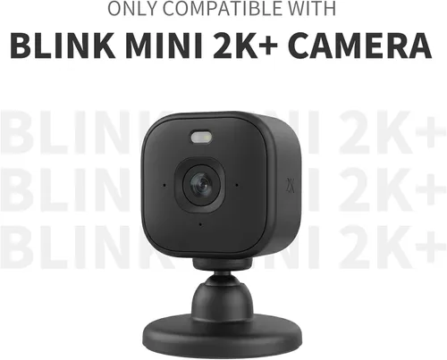 Vista 2 de Blink Mini 2K - Soporte de pared adhesivo para cámara, fuerte adhesivo duradero, soporte de montaje para cámara Blink Mini interior, sin taladros