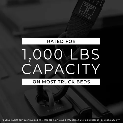 Vista 2 de Anclajes de amarre retráctiles para caja de camioneta compatibles con Ford F150 2015-2026 Paquete de 2