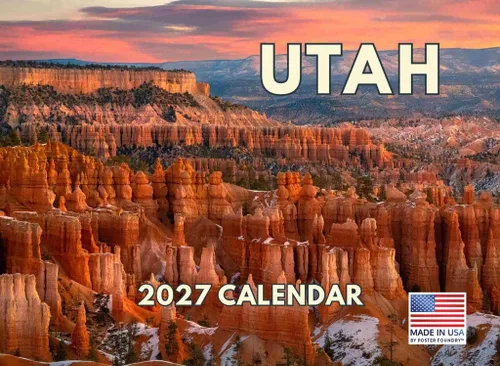 Vista 178 de Calendario de Alabama 2026 para pared, 12 meses, mensual, recuerdos escénicos de AL Hecho en Estados Unidos