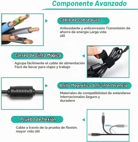 Vista 5 de HKY Adaptador de CA de 24 V para barra de sonido Vizio VSB200 VSB205 VSB210 VSB206 VSB207 VSB200 VSB210WS VHT215 VHT510 P/N:90012422801