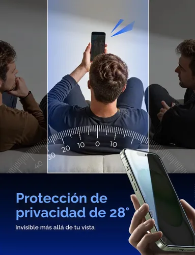 Vista 2 de MAGIC JOHN Paquete de 2 protectores de pantalla de vidrio para iPhone 15