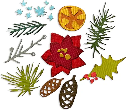 Vista 5 de Sizzix Juego de troqueles Thinlits 7PK Blossom de Tim Holtz, 666283