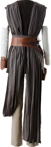 Vista 4 de Womens Rey Cosplay Costume Halloween Tunic Outfit 5 Versions Cosplay Suits for Adults