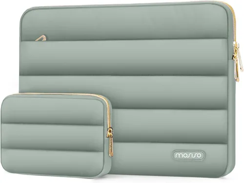 Vista 36 de MOSISO Funda para laptop de 13.3 pulgadas, 13-13.3 pulgadas funda de Marrón