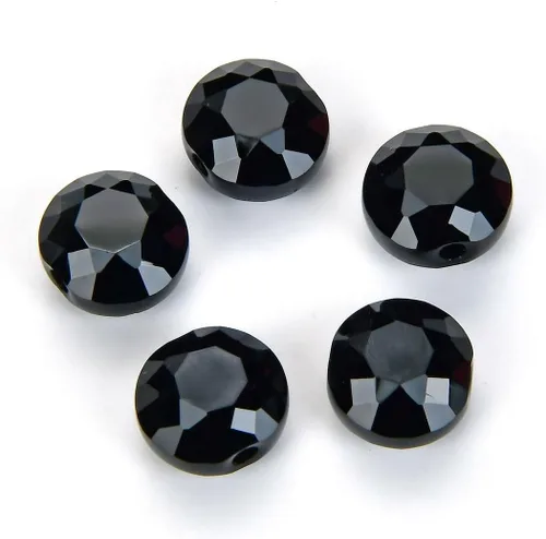 Vista 20 de Adabele - 25 cuentas de cristal sueltas con facetas austriacas de 0.315 pulgadas (0.315 in) compatibles con Swarovski Preciosa 5052 SSMR811