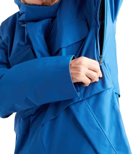 Vista 5 de Dakine Reach - Chaqueta de esquí y snowboard con aislamiento 20K para hombre, color azul ultramarino, talla L