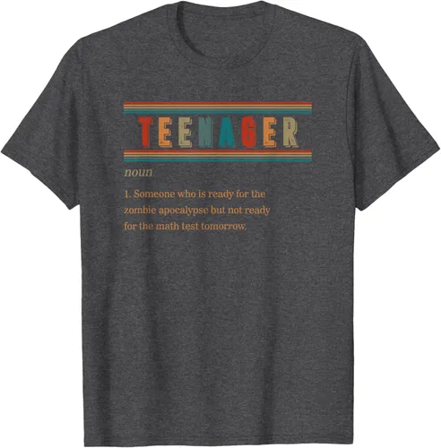 Vista 39 de Camiseta divertida de regalo de cumpleaños para niñas y niños y adolescentes, Negro, S