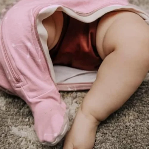 Vista 67 de ZippyJamz - Pijama orgánica para bebé con pies y cremallera para cambiar pañales fácil y rápido