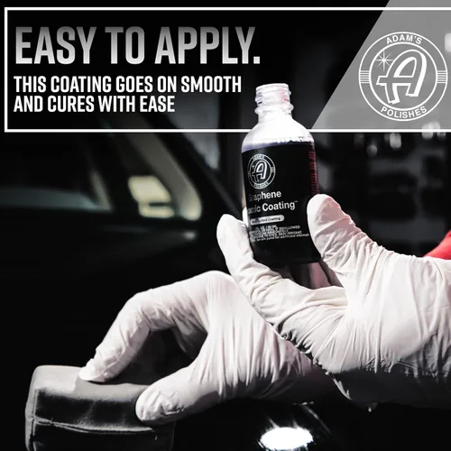Vista 5 de Adam's Polishes Revestimiento de cerámica de grafeno UV, revestimiento de cerámica 10H para automóviles con tecnología de brillo UV Más de 7 años