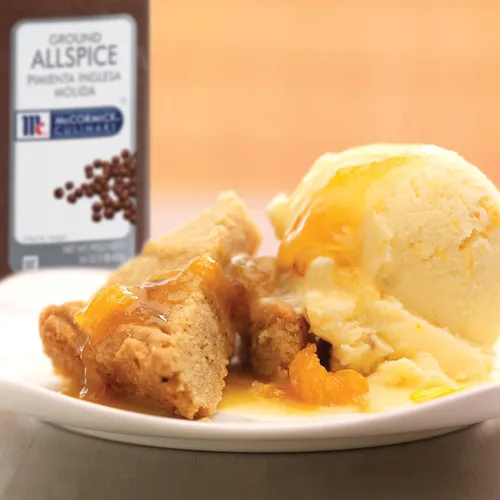 Vista 3 de McCormick Culinary Pimienta de Jamaica molida, 16 onzas, un recipiente de 16 onzas de condimento de pimienta de Jamaica, cuenta con un sabor a