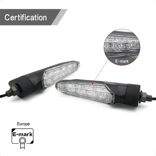 Vista 2 de Luz de giro universal para Honda MSX 125 150 Suzuki Yamaha Kawasaki