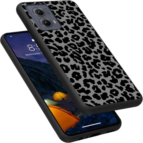 Vista 97 de Funda para Motorola Moto G Play 4G 2024, delgada y ligera, de silicona de TPU suave, color negro, ultrafina, para Motorola Moto G Play 4G 2024, Art