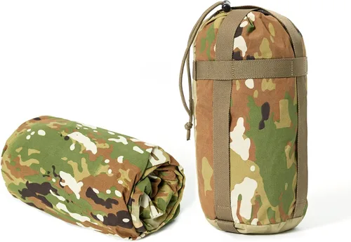 Vista 12 de Akmax.cn Funda de vivac para saco de dormir para sistema de dormir modular del ejército militar, capa exterior impermeable para saco de dormir