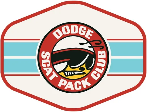 Vista 11 de Dodge Charger - Adhesivo de vinilo prémium con logotipo de rombo desteñido, 4 x 3 pulgadas, fabricado en los Estados Unidos