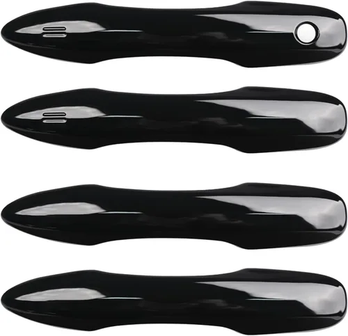 Vista 7 de CKE Cubiertas de manija de puerta a presión para Toyota Camry 2018-2026 Negro