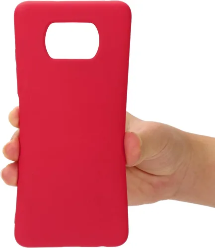 Vista 5 de Funda para Xiaomi Poco X3/Xiaomi Poco X3 Pro, Funda protectora de silicona líquida para Xiaomi Poco X3/Xiaomi Poco X3 Pro con cordón de silicona