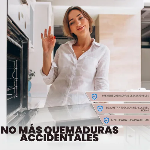 Vista 7 de Protectores extralargos para horno de 22 pulgadas, paquete de 2 protectores de horno resistentes al calor para estantes, protector de borde de Negro