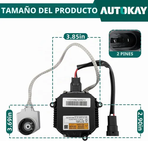 Vista 5 de GooDeal módulo de unidad de control de balasto Xenon HID para Nissan Infiniti