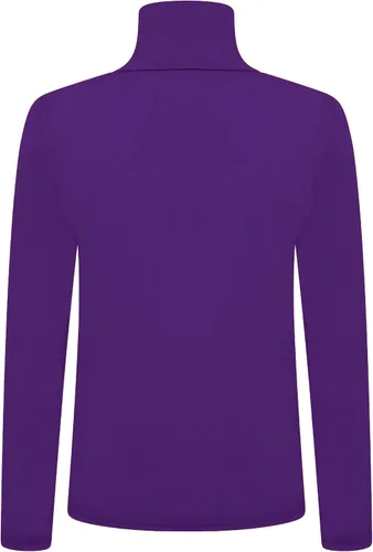 Vista 2 de Loxdonz Girls Long Sleeve Turtleneck Tee Shirt Kids Casual High Neck Tops T-Shirts Youth Size 3-14