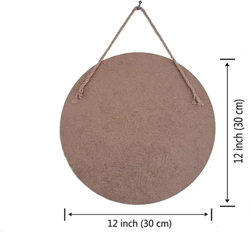 Vista 6 de Letrero de corona de limón para puerta delantera, coronas divertidas, decoración de placa de madera para colgar, decoración redonda de madera