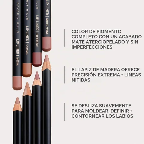 Vista 2 de Anastasia Beverly Hills - Lápiz de precisión mate de larga duración Avellana