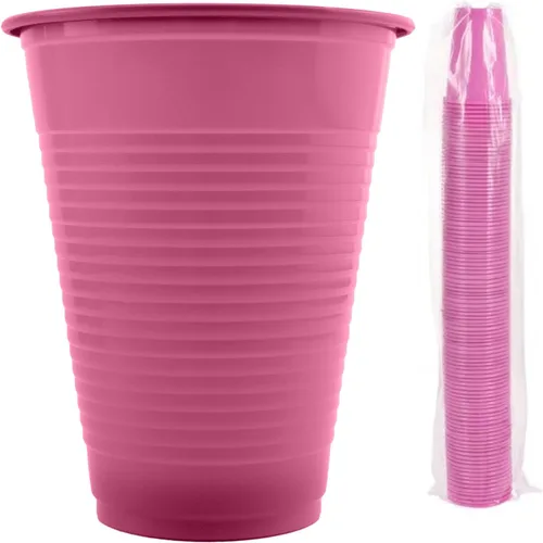 Vista 7 de 100 vasos de plástico desechables de grado dental de 5 onzas, color negro, resistente y duradero para beber, perfecto como taza de enjuague