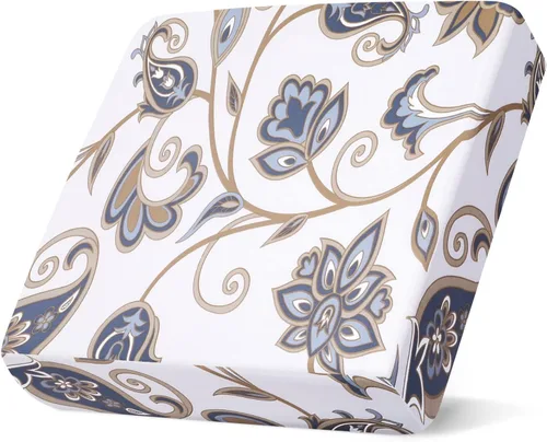 Vista 12 de SearchI Fundas de cojín de repuesto estampadas para sofá, fundas elásticas para asiento de sofá, fundas protectoras de muebles lavables, funda suave