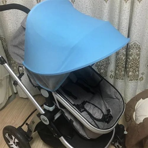 Vista 3 de Parasol universal para cochecito de bebé, protección solar para asientos de automóvil, cochecito de bebé, cochecito, cochecito, cubierta