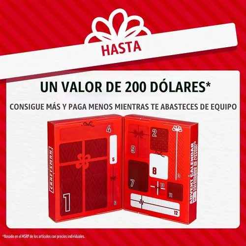 Vista 3 de 12 Days of CRAFTSMAN Advent Calendar, Limited Edition Gift Box CMMT12426A