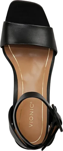 Vista 3 de Vionic Napa Zinfandel - Tacones de bloque con tiras para mujer, zapatos clásicos de apoyo que incluyen una plantilla ortopédica oculta, tallas 5-12