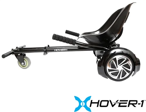 Vista 8 de Hover-1 Accesorio para buggy Kart Compatible con la mayoría de aeropatinetas eléctricas de 6.5 y 8 pulgadas, control de rueda trasera operado a
