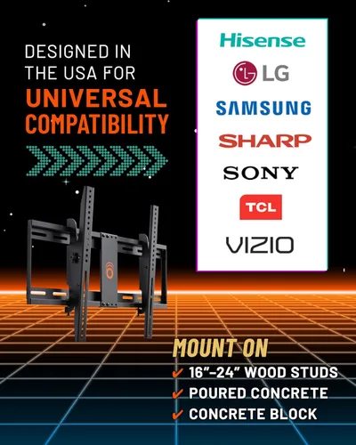 Vista 8 de Soportes de TV inclinables