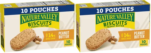 Vista 23 de Nature Valley Sándwiches de galletas, mantequilla de almendras, 5 unidades, 6.75 onzas (paquete de 12)