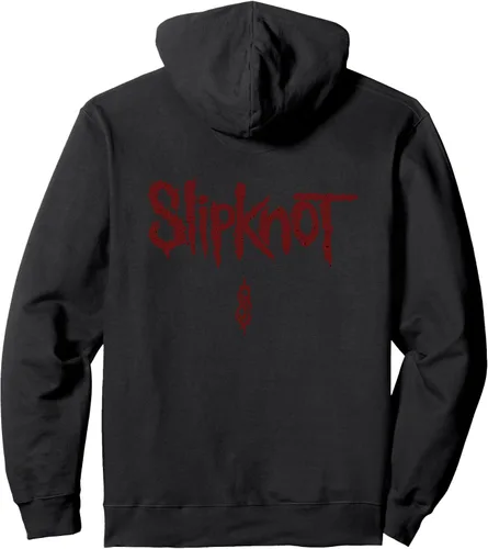 Vista 2 de Slipknot Goat Crest sudadera con capucha para hombre, Jaspeado oscuro