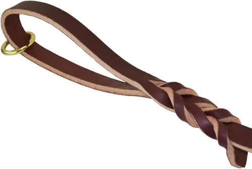 Vista 2 de Ray Allen Latigo Leather Waist Lead (42")